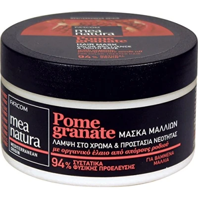 Abbildung von MEA NATURA Pomegranate Haarmaske Intensivpflege &amp; Glanz 250ml