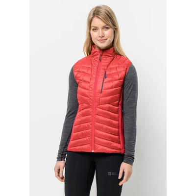 Abbildung von Jack Wolfskin Routeburn PRO Weste, Damen, Größe: Medium, Vibrant red