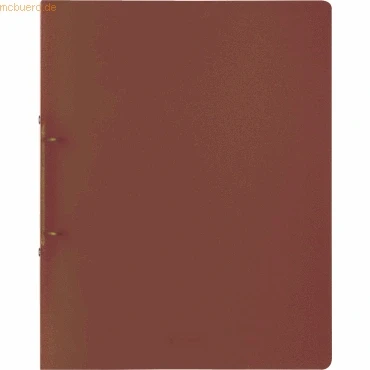 Abbildung von 10 x Brunnen Ringbuch Fact!pp A4 16mm 2 Ringe braun