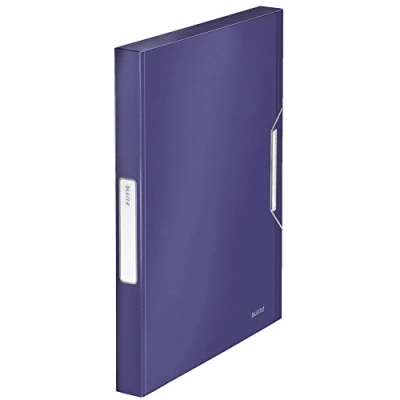 Abbildung von Leitz 39560069 Ablagebox Style Style, A4, PP, 30mm, titanblau