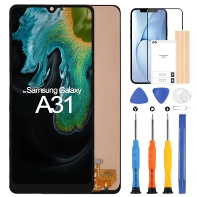 Abbildung von ARSSLY LCD Display für Samsung Galaxy A31 SM A315F A315F/DS A315G/DS A315G A315N 6,4 Zoll Digitizer Touchscreen Assembly mit Werkzeugen