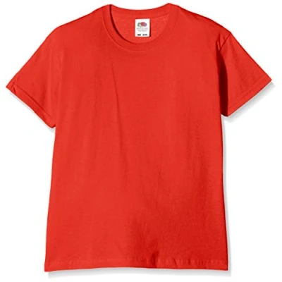 Abbildung von Fruit of the Loom Jungen T Shirt Ss132b, Rot, 3 Jahre