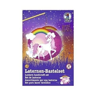 Abbildung von URSUS Papierlaterne Laternen Bastelset Easy Line 07 Einhorn