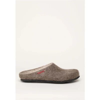 Abbildung von Magicfelt Hausschuh, Damen, Größe: 45, Brown Schuhe