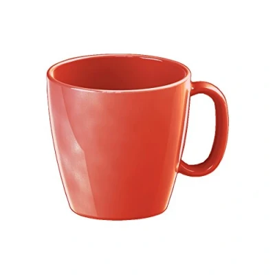Abbildung von WACA 1709 Tasse Henkelbecher 230 ml Dm 81 mm, Farbe:rot