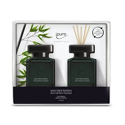Abbildung von ipuro Raumduft Jasmin, Zitrone, Apfel, Melone, Weißer Moschus, Bernstein 2x 50 ml