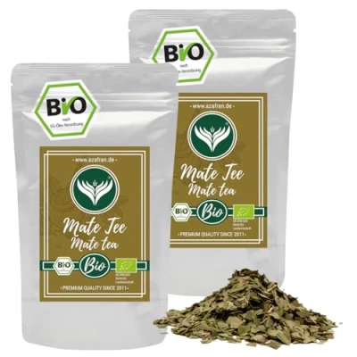 Abbildung von Azafran BIO Mate Tee lose Yerba Tea Matetee aus Brasilien 500g