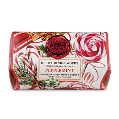 Abbildung von Michel Design Works Seife mit Sheabutter PEPPERMINT 246g