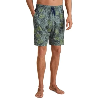 Abbildung von Calida Bermudas Nachtwäsche Hose, Herren, Größe: Small, Laurel green print
