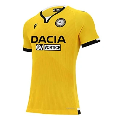 Abbildung von Macron Herren UDI M20 Maglia Gara Third Ufficiale Mm Sr Drittes Udinese Fußballtrikot 2020/21, gelb, XXL