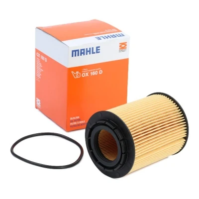 Abbildung von MAHLE ORIGINAL OX 160D Ölfilter Filtereinsatz VOLKSWAGEN: GOLF 3, Phaeton, Passat B5 Limousine, PORSCHE: Cayenne, AUDI: TT Coupe, A8 D2