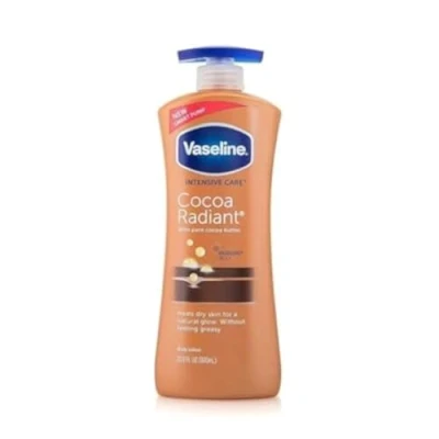 Abbildung von 12x Vaseline Bodylotion Intensivpflege Kakao Radiant 600ml