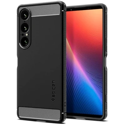 Abbildung von Spigen Rugged Armor Hülle Kompatibel mit Sony Xperia 1 VII Matte Black