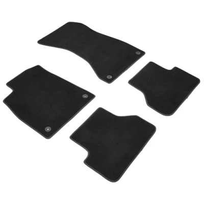 Abbildung von WALSER Premium 80838 Fußmattensatz Polyester, PP (Polypropylen) vorne und hinten anthrazit/schwarz Maßgefertigt