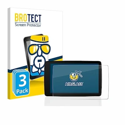Abbildung von BROTECT Schutzglas für BMW Motorrad Navigator VI (3 Stück) Schutzfolie Panzer Folie Glas [Extrem Kratzfest 9H, Anti Fingerprint, Ultra Transparent]