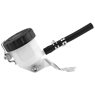 Abbildung von Bremsflüssigkeitsbehälter Hauptbremszylinder Öltank Flasche Robuster Kunststoff mit/Halter für Suzuki SV650 03 09 SV100S 07
