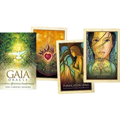 Abbildung von Gaia Oracle: Guidance, Affirmations, Transformation Book and Oracle Card Set