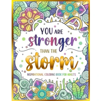 Abbildung von Inspirational Coloring Book for Adults: 50 Motivational Quotes &amp; Patterns to Color A Variety of Relaxing Positive Affirmations Adults Teens