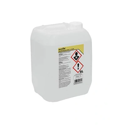 Abbildung von Eurolite Smoke Fluid B Basic 5 Liter Nebelfluid für Nebelmaschinen Mittlere Dichte und Standzeit Made in Germany Geruchsneutral auf Wasserbasis Biologisch abbaubar