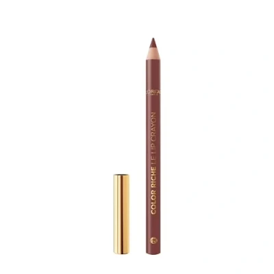 Abbildung von L’Oréal Paris Color Riche Le Lipliner 570 Worth It Intense, mit weicher Mine, für klare Lippenkonturen, pflegenden Inhaltsstoffen