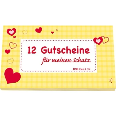 Abbildung von RNKVERLAG 28722 Gutscheinheft für meinen Schatz, 12 Gutscheine zum Heraustrennen