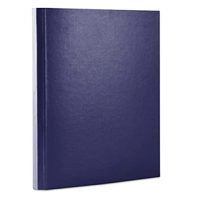 Abbildung von OFFICE PRODUCTS 21187411 03 Sammelbox mit Klettverschluss PP Kunststoff, A4, 4 cm, 3 Klappen, dunkelblau