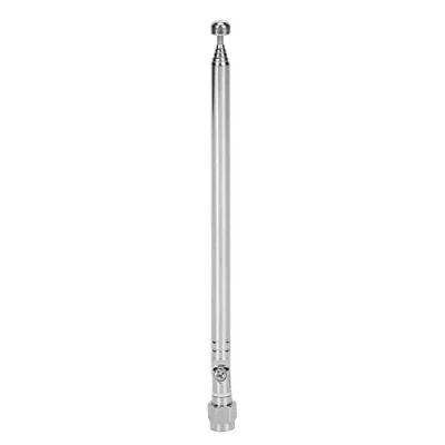 Abbildung von SMA Teleskopantenne, Silberlegierung Radioantenne, Aluminium Ersatzantenne, Stabantenne mit Stecker für Lime SDR Funkkommunikation