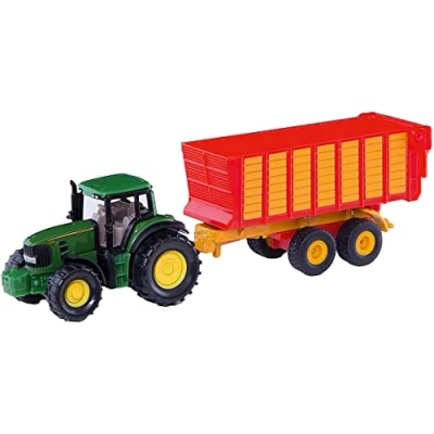 Abbildung von Siku JOHN Deere Tractor MET Silagewagen Spielzeugauto für Kinder, Größe: One Size, Grün