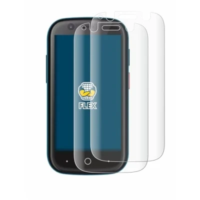Abbildung von BROTECT 2 Stück Full Cover Schutzfolie für Unihertz Jelly Screen Displayschutz Folie [3D Curved, Anti Fingerprint, Kristall Klar]