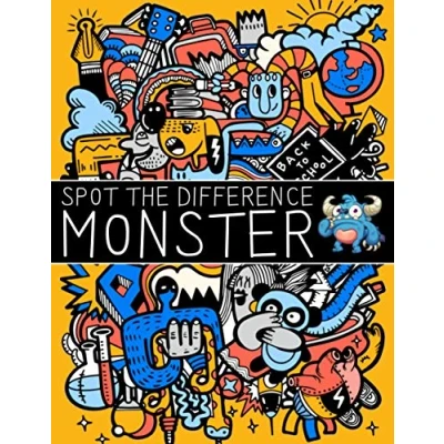 Abbildung von Spot The Difference Monster!: A Fun Search and Find Books for Children 6 10 years old (Activity Book Kids)
