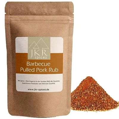 Abbildung von JKR Spices Pulled Pork Spice Rub Grillfleisch Marinade Grillgewürz Trockenmarinade für Pork, Beef Steak &amp; Gemüse Gewürzmischung (500 GR)