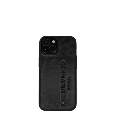 Abbildung von Liebeskind Berlin Elvira iPhone Case Papertouch Crinkle Schwarz