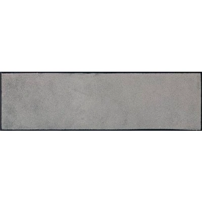 Abbildung von Wash+Dry Fußmatte, Cool Grey 35x120cm, innen und außen, waschbar, grau
