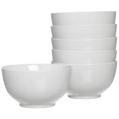 Abbildung von Ritzenhoff &amp; Breker Müslischale &quot;Bianco&quot;, 6 tlg., aus Porzellan, klassisch schlichte Grundform, 800 ml