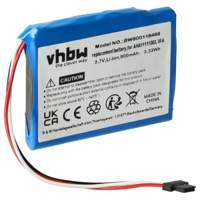 Abbildung von vhbw Akku kompatibel mit Tomtom Start 60 EU, M, GPS Navigation Navi (900mAh, 3,7V, Li Ion)