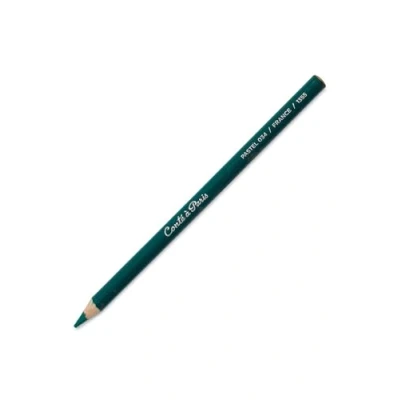 Abbildung von Conté a Paris 2134 Pastellstifte mit hoher Lichtechtheit aus hochwertigen Pigmente für Skizzen und Portraits, Ø Mine 5mm, Stift 8,5mm Emeraldgrün
