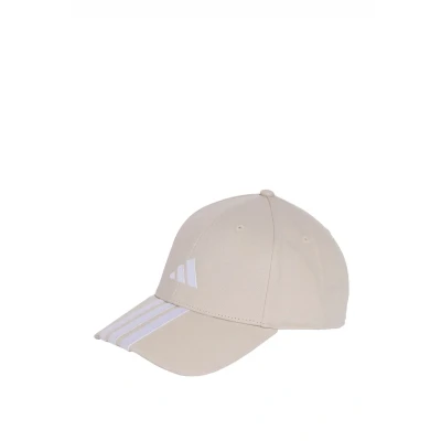 Abbildung von adidas Sportswear Stripes NEW LOGO Baseball Cap, Größe: S/M, Beige white