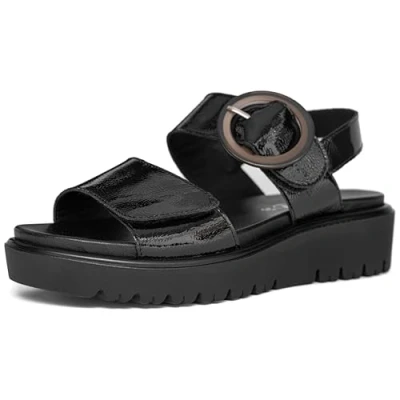 Abbildung von ara Damen Bilbao Sandale, SCHWARZ, 42 EU