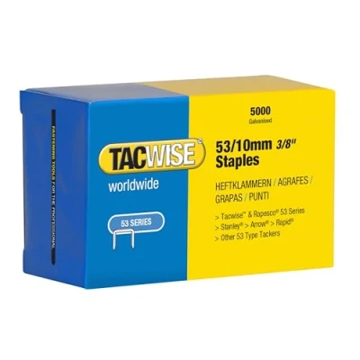 Abbildung von Tacwise Heftklammern 53/10mm verzinkt VE=5000 Stück