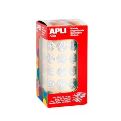 Abbildung von Apli kids 11631 Aufkleber HOLOGRAP Metallic rund 15 mm