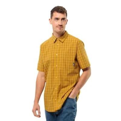 Abbildung von Jack Wolfskin Hemd, Herren, Größe: Large, Curry check