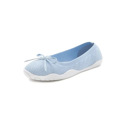 Abbildung von Lascana Klassischer Ballerina, Damen, Größe: 36, Hellblau Schuhe