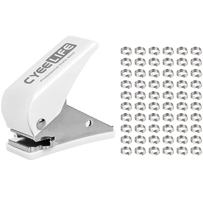 Abbildung von CyeeLife Dart locher+100stück Shaft O Ringe aus Metall,Dart Flights zubehör