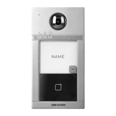 Abbildung von Hikvision DS KV8113 WME1(C) Einfamilien WLAN/IP Außenstation aus Metall für den eigenständigen Betrieb oder die Zusammenarbeit mit IP Monitoren II Generation