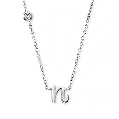 Abbildung von Engelsrufer Halskette Silver coloured mottled light grey, Damen, Größe: One Size, grey