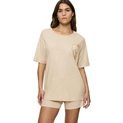 Abbildung von Triumph Endless Comfort PSK 10 CO/MD, Pyjama Set Damen, Mehrfarbig (Skin Light Combination), 40