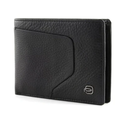 Abbildung von Piquadro Akron GELDBÖRSE RFID Leder 13 CM Geldbörse, Herren, Größe: One Size, Black