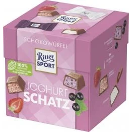Abbildung von Ritter Sport Schokowürfel Joghurt Schatz
