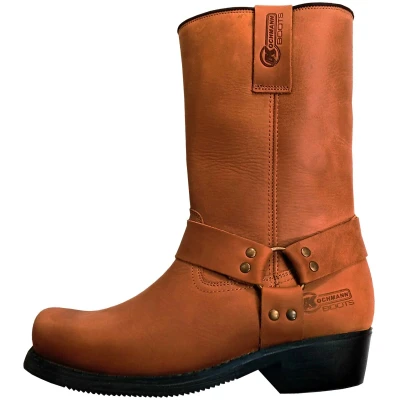 Abbildung von Kochmann Boots Motorradstiefel Cruiser 1000 braun 39 (Packung, Antistatische und Öl Benzinfeste Sohle)