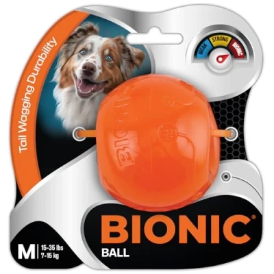 Abbildung von Bionic Ball, extrem widerstandsfähiges Hundespielzeug, 6,7cm